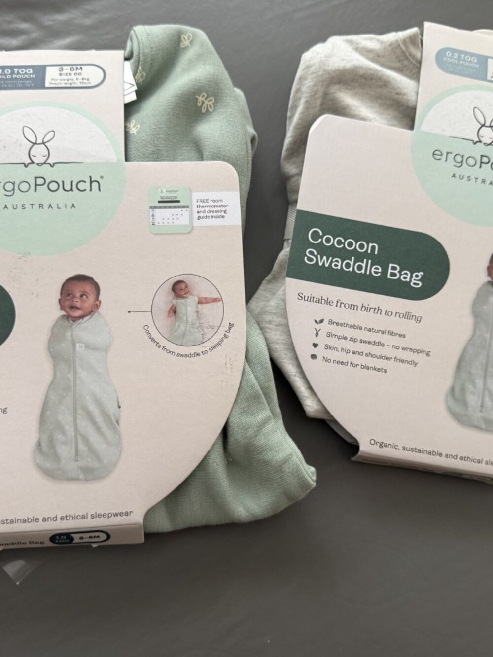 organic cotton baby swaddles bundle